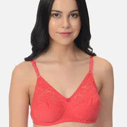 mod & shy Floral Self Design Medium Coverage Everyday Bra image 1