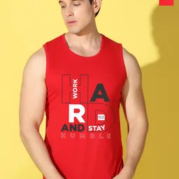 WOOSTRO Pack Of 2 Printed Combo Cotton Gym InnerwearVests VWS26(HARD RED)(98 RED)-picture-32