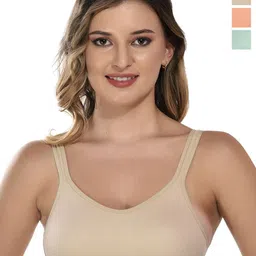 Viral Girl Pack Of 3 Full Coverage Non Padded Everyday Bra-36