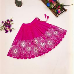 Shoryam Fashion Girls Art Silk Ready to Wear Lehenga Choli-picture-50