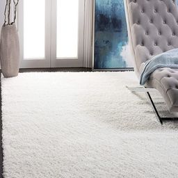 CARPETIFY White Shaggy Anti-Skid Carpet-image-54