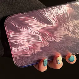 Luxury Kase Abstract Printed iPhone 13 Pro Max Back Case Mobile Accessories image 2