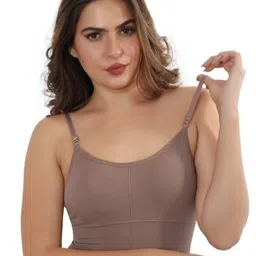 CALBONE Women Full Coverage Lightly Padded Bralette Bra-5