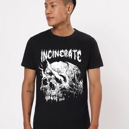 Bewakoof Men Graphic Printed Round Neck Cotton T-shirt-image-21