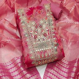 SHIJILA Unstitched Dress Material-image-75