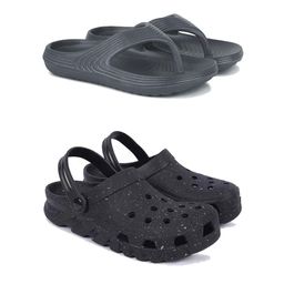 PENNEN Men Pack Of 2 Clogs & Thong Flip-Flops-picture-5