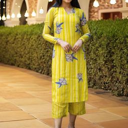 Moda Rapido Women Floral Printed Regular Kurta with Palazzos-picture-46