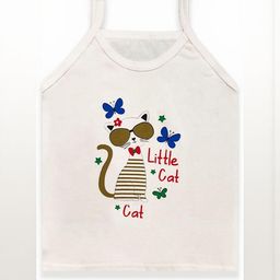 BODYSHINE Pack of 6 White Girls Cotton Vest-image-26