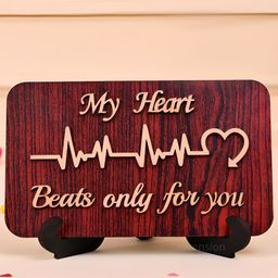 Ascension Typography Engraved Wooden Showpiece-image-17