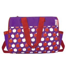 VParents Dimpy Dimpy Multipurpose Diaper Bag Cum Mother Bag - Purple-image-73
