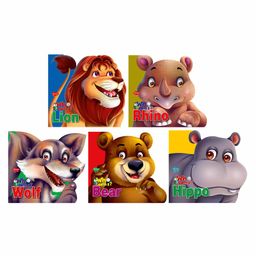 Sawan Animals Theme Board Books Set of 5 - English-11