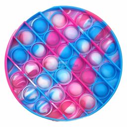 FunBlast Round Shaped Stress Relieving Silicone Pop It Fidget Toy (Colour May Vary)-7