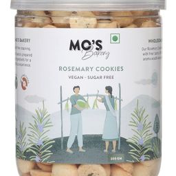Mo's Sugar Free Rosemary Cookies Organic & Vegan 100% Natural & Preservatives Free - 300 g-4