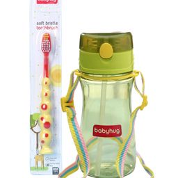Babyhug Soft Bristles and straw Sipper-image-17
