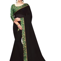 limtd Pure Georgette Saree-picture-5