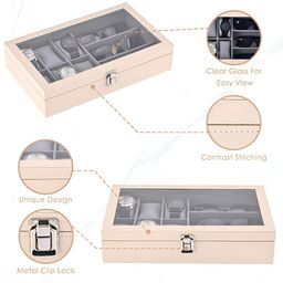 Aura Cream-Coloured Set of 1 Regular Multi-Utility Organisers image 2