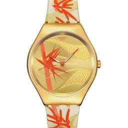 Swatch Men Dial & Leather Straps Analogue Watch SYXZ105-image-68