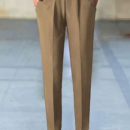 her by invictus Women Regular Fit Mid-Rise Trousers-picture-19