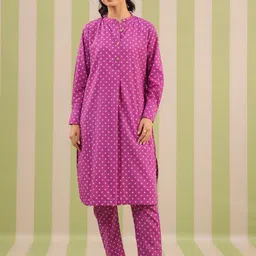 Jaipur Morni Women Bandhani Printed Regular Pure Cotton Kurta with Trousers-picture-10