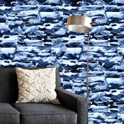 ArtzFolio Printed UV-Resistant Anti-Bacterial Abstract Watercolor Splash Peel & Stick Wallpaper-image-86