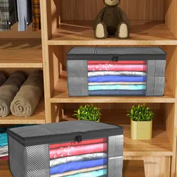 Kuber Industries Grey Set of 6 Regular Drawer Organiser Organisers image 2