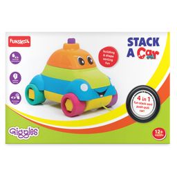 giggles Funskool Stack A Car (Color May Vary) image 2
