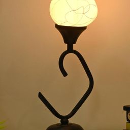 SOMIL Decorative Glass Shade Table Lamp-image-95