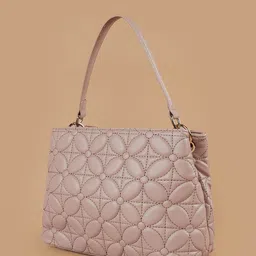 CODE by Lifestyle Women Textured Structured Handheld Bag image 2