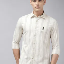 U.S. Polo Assn. Denim Co. Striped Pure Cotton Casual Shirt-picture-47