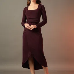Trend Arrest Women Wrap Around Dress-image-46