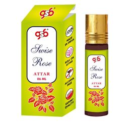 GSB Swise Rose Long Lasting & Alcohol Free Attar - 6 ml-26