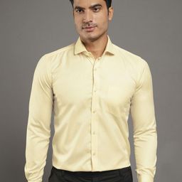John Philips Men India Slim Fit Spread Collar Solid Formal Shirt-image-71