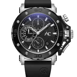 Alexandre Christie Men Dial & Straps Analogue Watch 9205MCRTBBA-Black-image-12