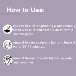 MINATURE Root Strengthening & Conditioning Mask With Amla - 100 g image 2