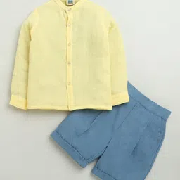 ZIP ZAP ZOOP Boys Shirt with Shorts-3