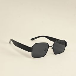 IDOR Unisex Rectangle Sunglasses with UV Protected Lens-4