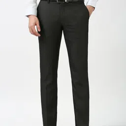 Peter England Men Slim Fit Formal Trousers-picture-21