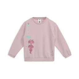 Puma x Trolls Infant Boys Relaxed Fit Graphic Crew Neck Sweatshirt-image-59