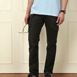 WROGN Men Straight Fit Cargos Trousers-image-75