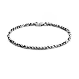 LITCHI Men Stainless Steel Link Bracelet-image-100