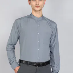 APPEL TOUCH Men Solid Classic Fit Formal Shirt-picture-7