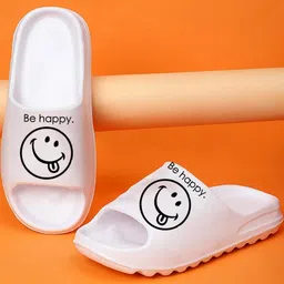Pampy Angel Men White Flip Flops-image-52