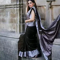 KALINI Ethnic Motifs Woven Design Zari Kanjeevaram Saree-picture-30