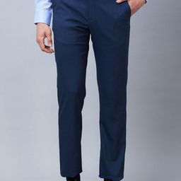 Park Avenue Men Solid Trousers-image-71