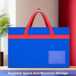 Kuber Industries Blue Set of 1 Water Resistant Multi-Utility Organisers-48