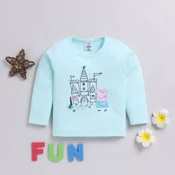 YK X Tinyo Infant Girls Pack of 2 Printed Pure Cotton T-shirts-picture-40