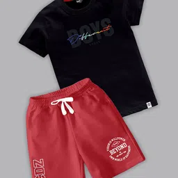 BAESD Boys Printed T-shirt with Shorts-image-97