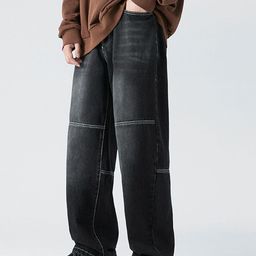 StyleCast Men Solid Relaxed Fit Light Fade Jeans-image-8