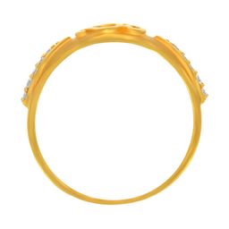 BHIMA 22K BIS Hallmark 916 Purity Yellow Gold Om Men Ring-image-36