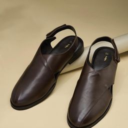 Fabindia Men Leather Shoe-Style Sandals-image-1
